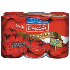 Tomato Juice 5.5OZ Campbell 48CS