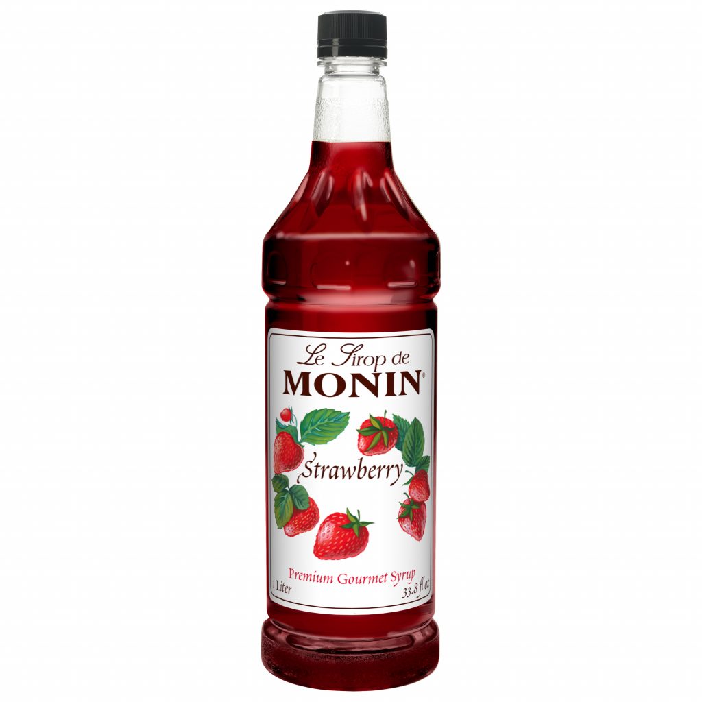 Syrup Strawberry 1LTR Monin 4CS