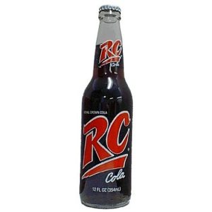 Soda RC Cola 12OZ Long Neck Glass Bottle 24CS