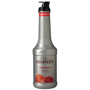 Syrup Strawberry Puree1LTR Monin 4CS