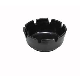 Ashtray H4.25" Melamine Black 1DZ