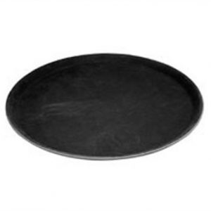 Tray 11" Black Rubber Lined 1EA