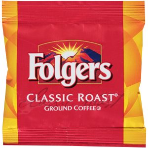 Coffee Folgers 0.9OZ Pouch Regular 150CS