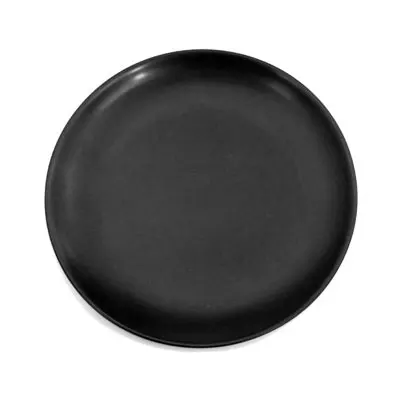 Plate 10.25" Black Matte Stoneware 1DZ