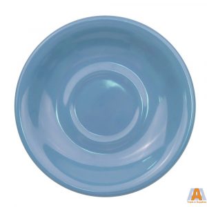 Plate 6" Saucer Light Blue Las Vegas Stoneware 3DZ