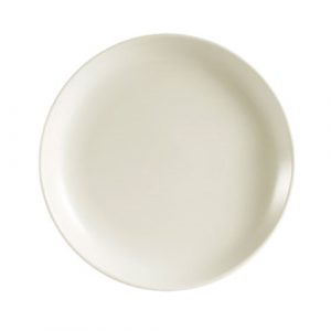 Plate  9.75" Coupe Am White 1DZ