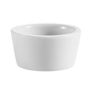 Bowl  2OZ Ramekin White Smooth 4DZ