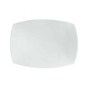 Platter 16x9.25" Rectangle Sushia Super White Porcelain .5DZ