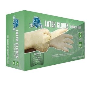 Glove Latex Small Powder Free 100CS