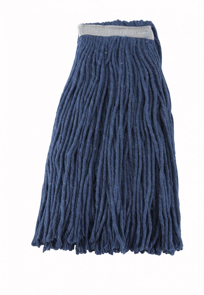 Mop Head Cotton 24OZ 600G Blue Yarn Cut End 1EA