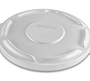 Waste Container Lid 10GAL Brute White 1EA