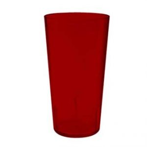 Tumbler 24OZ Melamine RED Stackable 6DZ