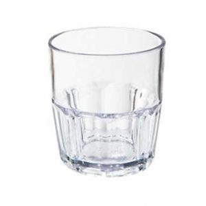 Rocks  9OZ Melamine  Bahamas Clear 6DZ