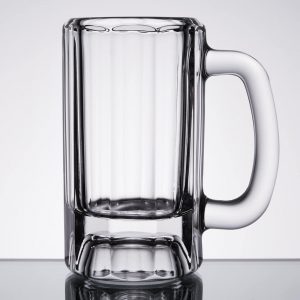 Mug 12OZ H5.875" Beer Paneled 1DZ