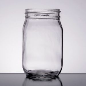 Mason Drinking Jar 16OZ H5.25" 1DZ