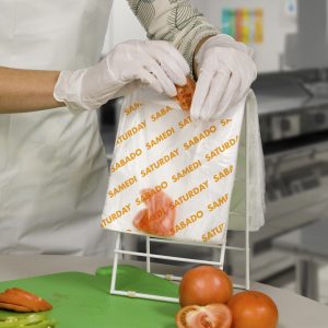 Food Storage Bag 8.5x8.5" Portion Dated "SAT" 2000CS