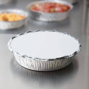Take-Out Round Foil 7" With Flat Lid 200CS
