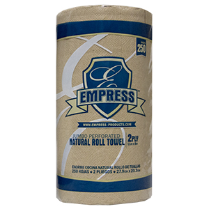 Paper Towel Roll Brown Perforated 8x11" 2 Ply 12CS