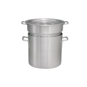 Double Boiler 20QT w/Cover Aluminum 1EA