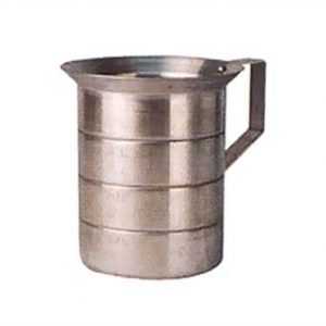 Measuring Cup 4QT Aluminum 1EA
