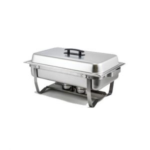 Chafer Set 8QT Full Size 4" Water/2.5" Deep Pan Mirror Finish 1EA