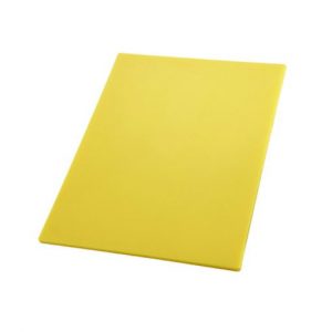 Cutting Board 12x18x.5" Yellow 1EA