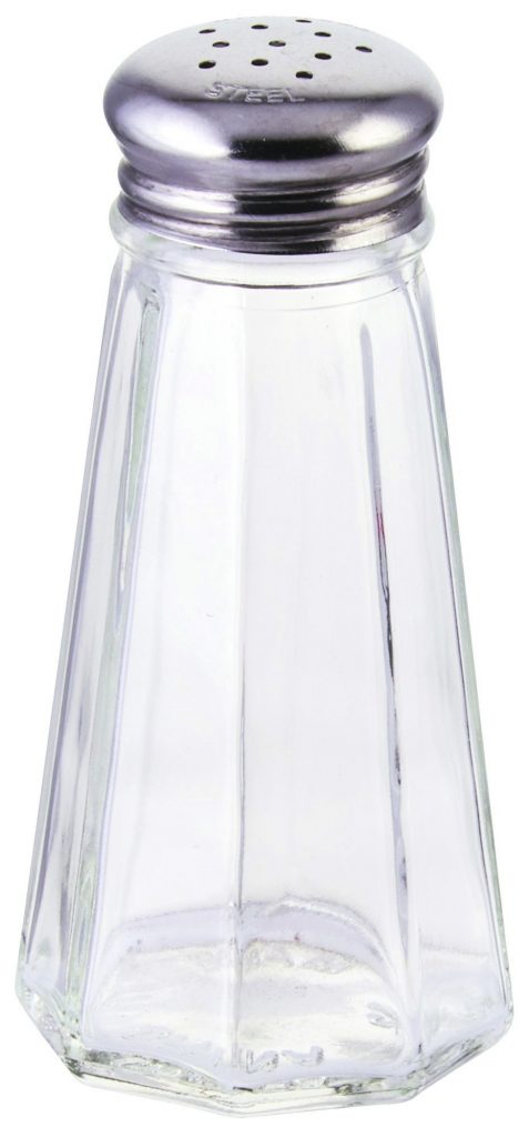 Shaker 3OZ Salt & Pepper Paneled Mushroom Top 1DZ