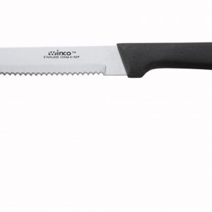 Knife Steak 5" Round Tip Plastic Handle 1DZ
