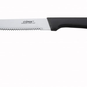 Knife Steak 5" Pointed Tip Plastic Handle 1DZ