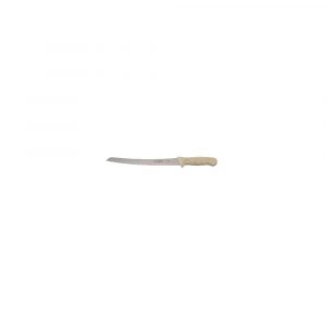 Knife Bread 9.5" Serrated Curved High Carbon Steel Polyprop 1EA