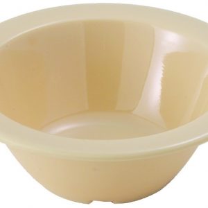Bowl, Fruit 4.75" 5OZ Monkey Dish Rolled Edge TAN Melamine 1DZ