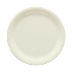 Plate 10.5" Melamine Diamond Ivory Narrow Rim 1DZ