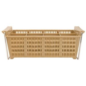 Rack Flatware Basket 8 Compartment w/Handle 1EA