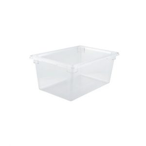 Food Storage Box 18x26x12" Polycarb Heavy Weight Clear 1EA