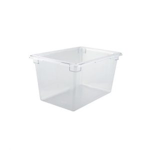 Food Storage Box 18x26x15" Polycarb Heavy Weight Clear 1EA