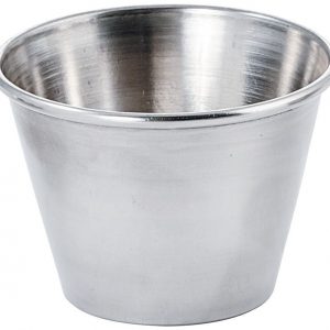 Souffle 2.5OZ Stainless Steel Sauce Cup 1DZ