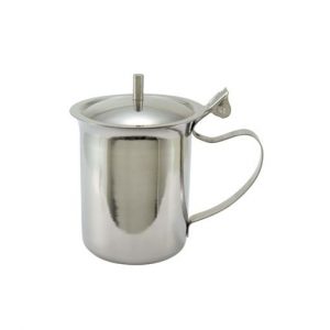 Creamer Server W/Cover 10OZ Stainless 1EA
