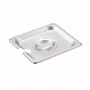 Steam Table Lid 1/6 Size Slotted 1EA..L7"x W6-1/2"
