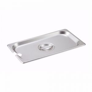 Steam Table Lid 1/3 Size Slotted 1EA..L13" x W7"