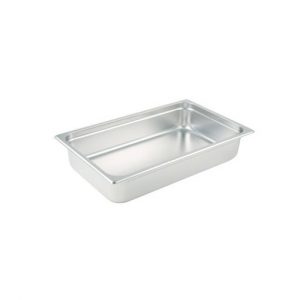 Steam Table Pan Full Size Anti-Jam Hvy Wt 1EA, L20-3/4" x W12-3/4" x D4"