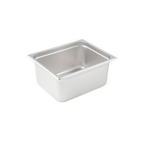 Steam Table Pan 1/2 Size Anti-Jam Hvy Wt 1EA, L10 3/8" x W12 3/4" x D6"