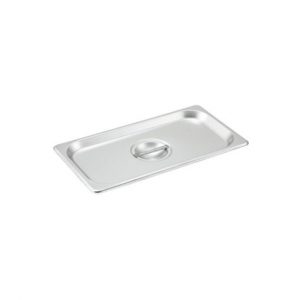 Steam Table Lid 1/3 Size Solid 1EA,..L12.9"xW7"xD1.50"