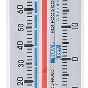 Thermometer Refrigerator/Freezer 4.75" 1EA