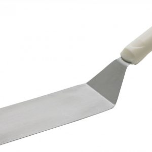 Turner 8.25x2 78" Blade Solid Plastic White Handle 1EA