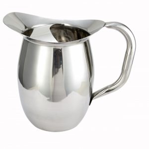 Pitcher 64OZ Deluxe Stainless Bell w/Ice Catcher 1EA