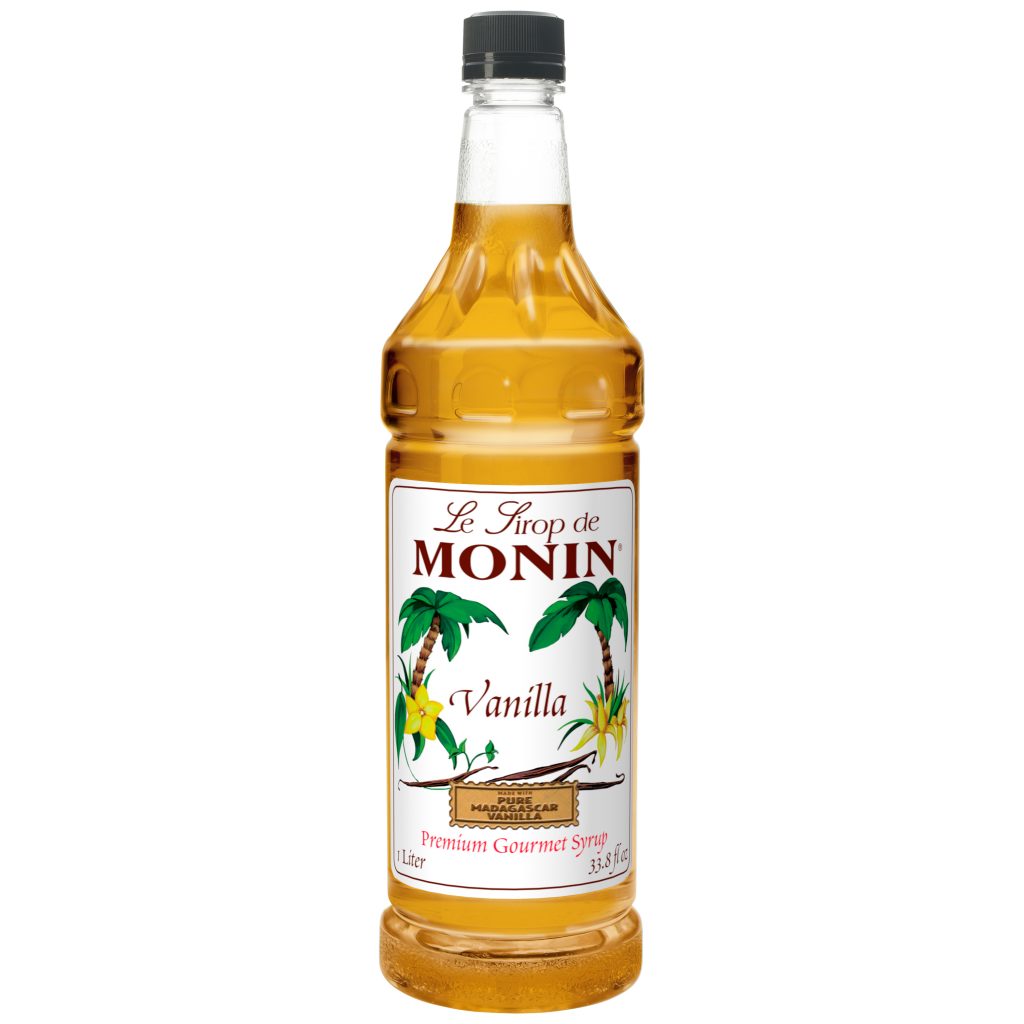 Syrup Vanilla 1LTR Monin 4CS