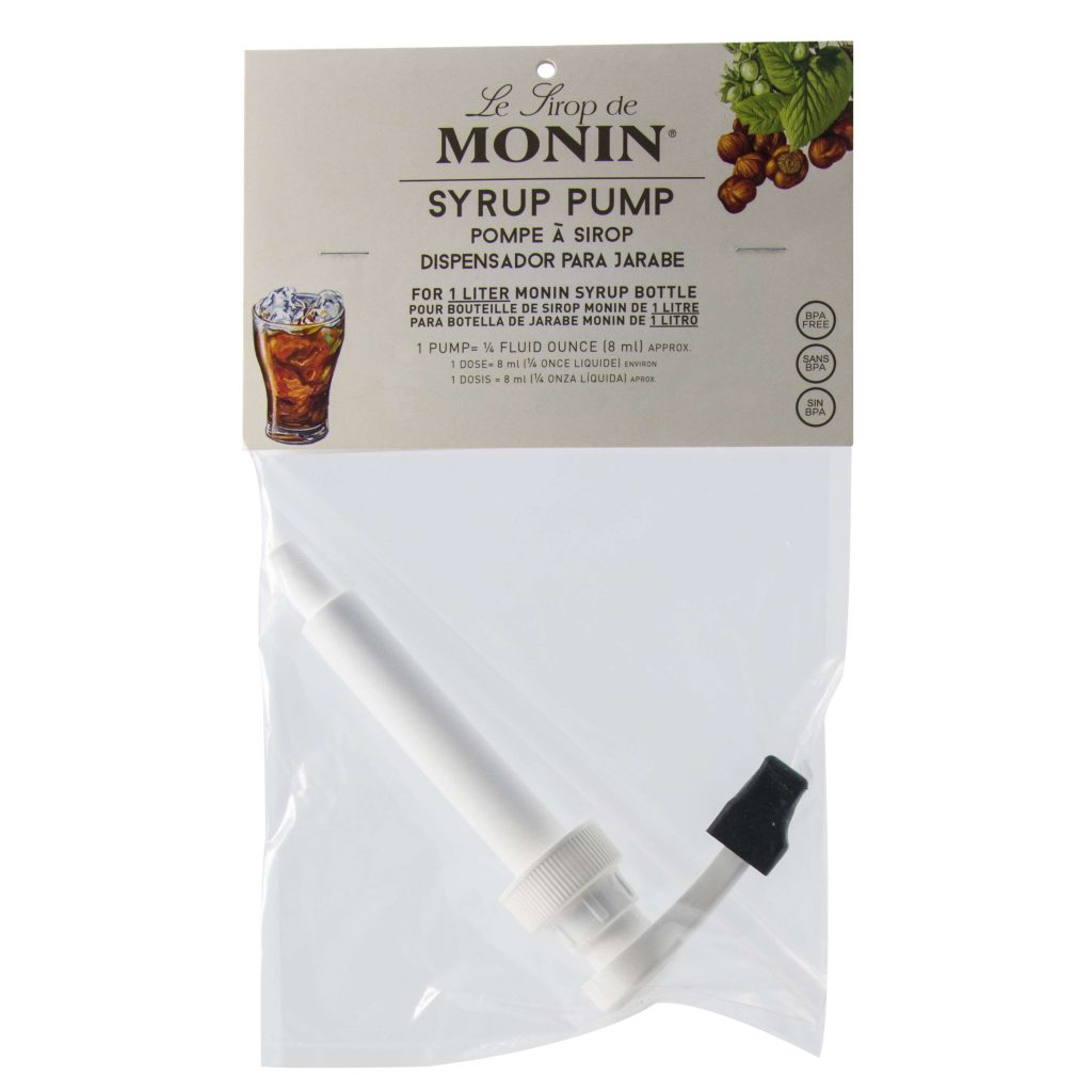 Pump .25 for 1Ltr Monin Syrup White 1 EA