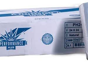 Can Liner 10GAL 24Dx24H" .24MIL Clear 1000CS